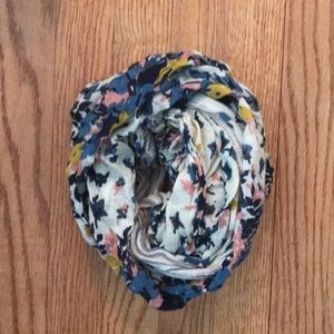 Floral printed fashion scarf